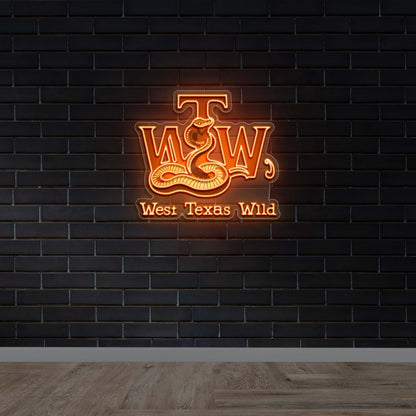 West Texas Wild - Premium Neon Artwork