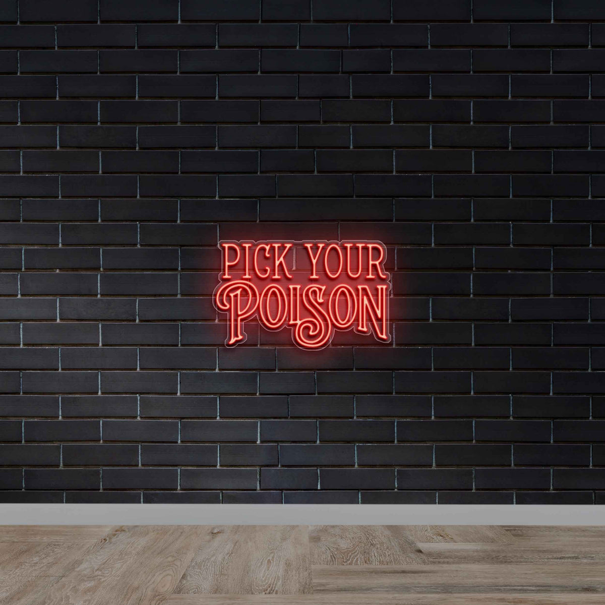 Pick Your Poison - Premium Neon Artwork