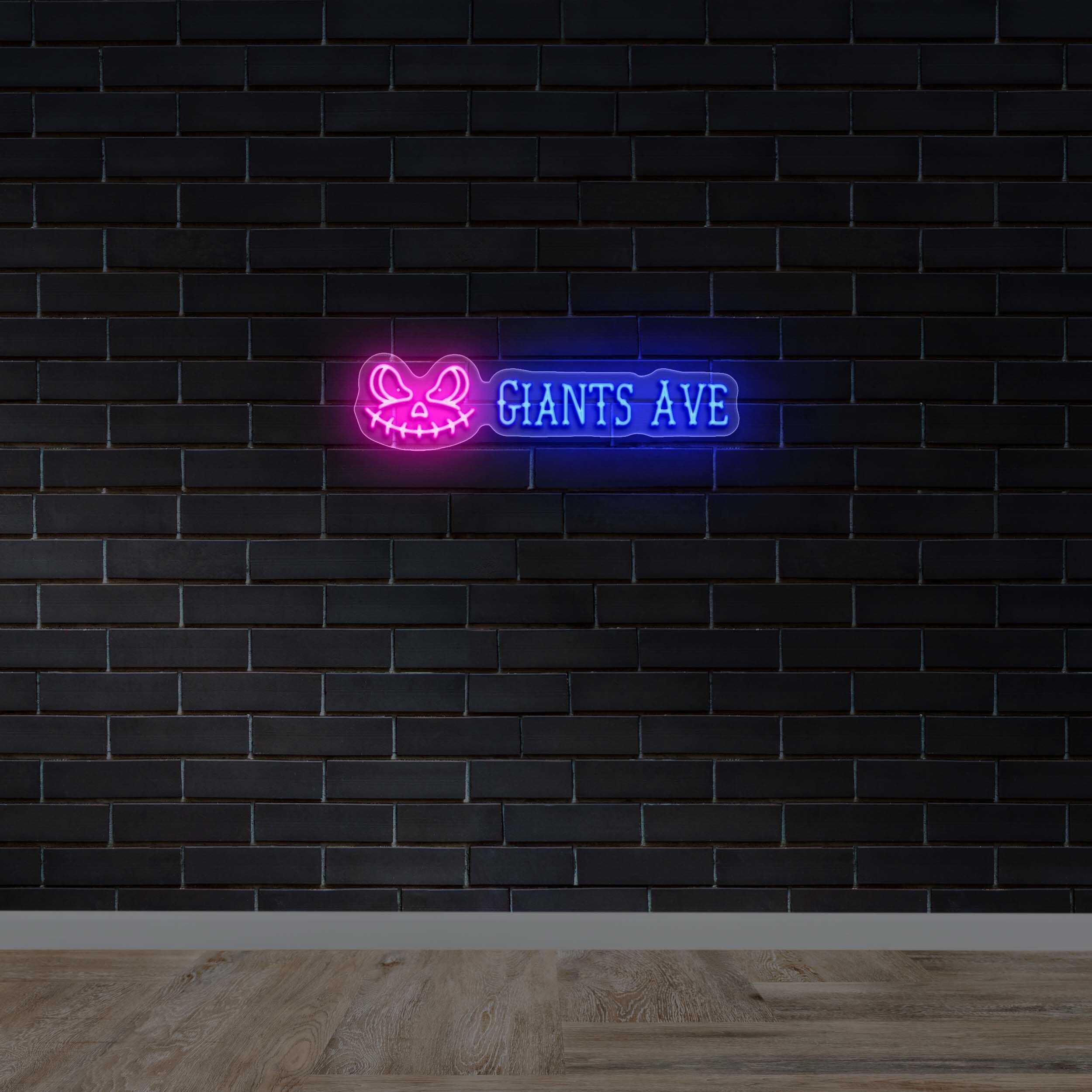 Giants Ave - Premium Neon Artwork