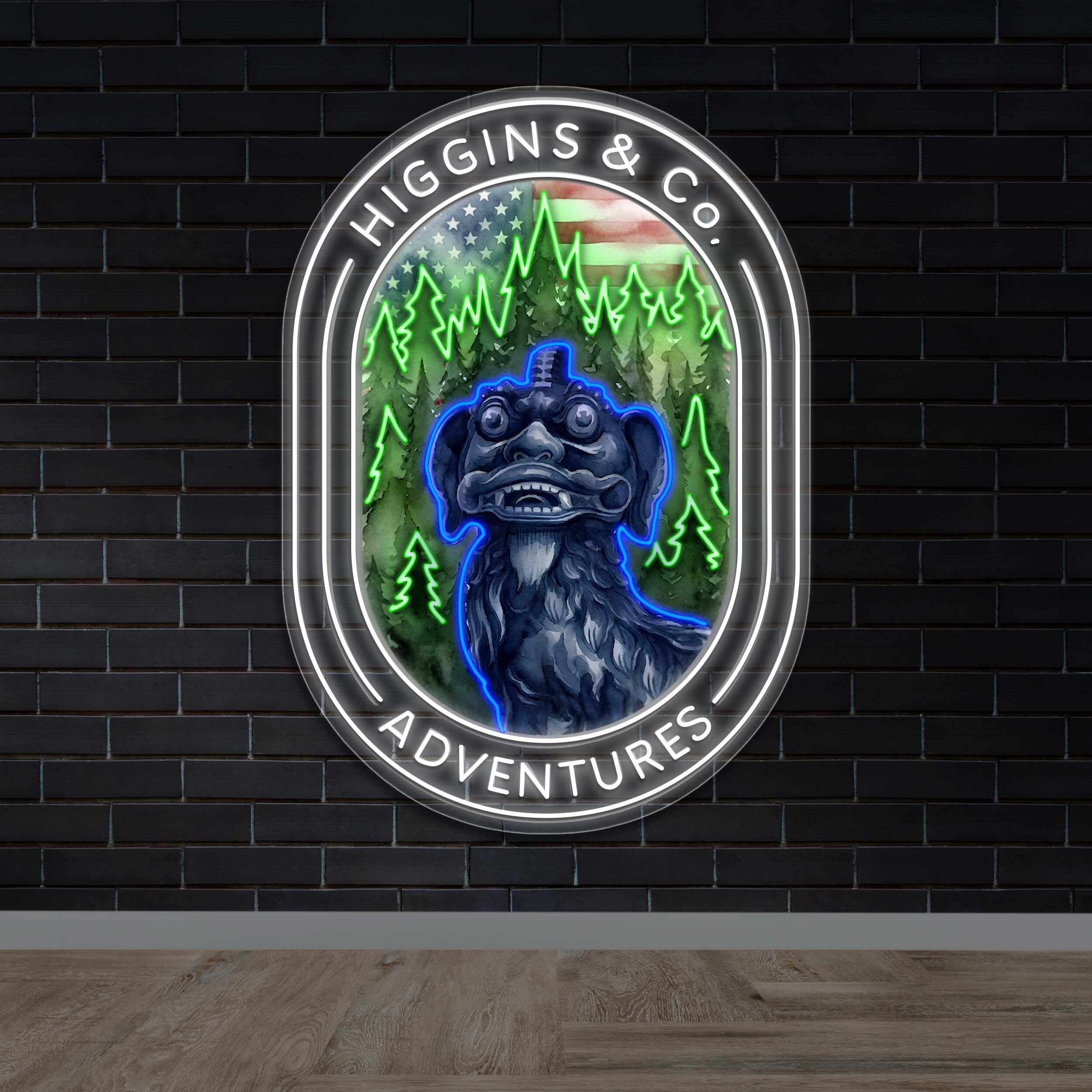 Higgins & Co. - premium Neon Artwork