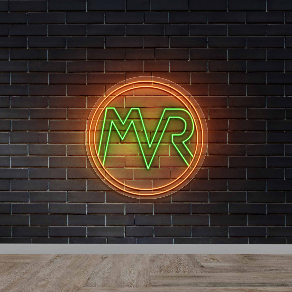 Mountain Valley Ranch - Premium Neon Artwork