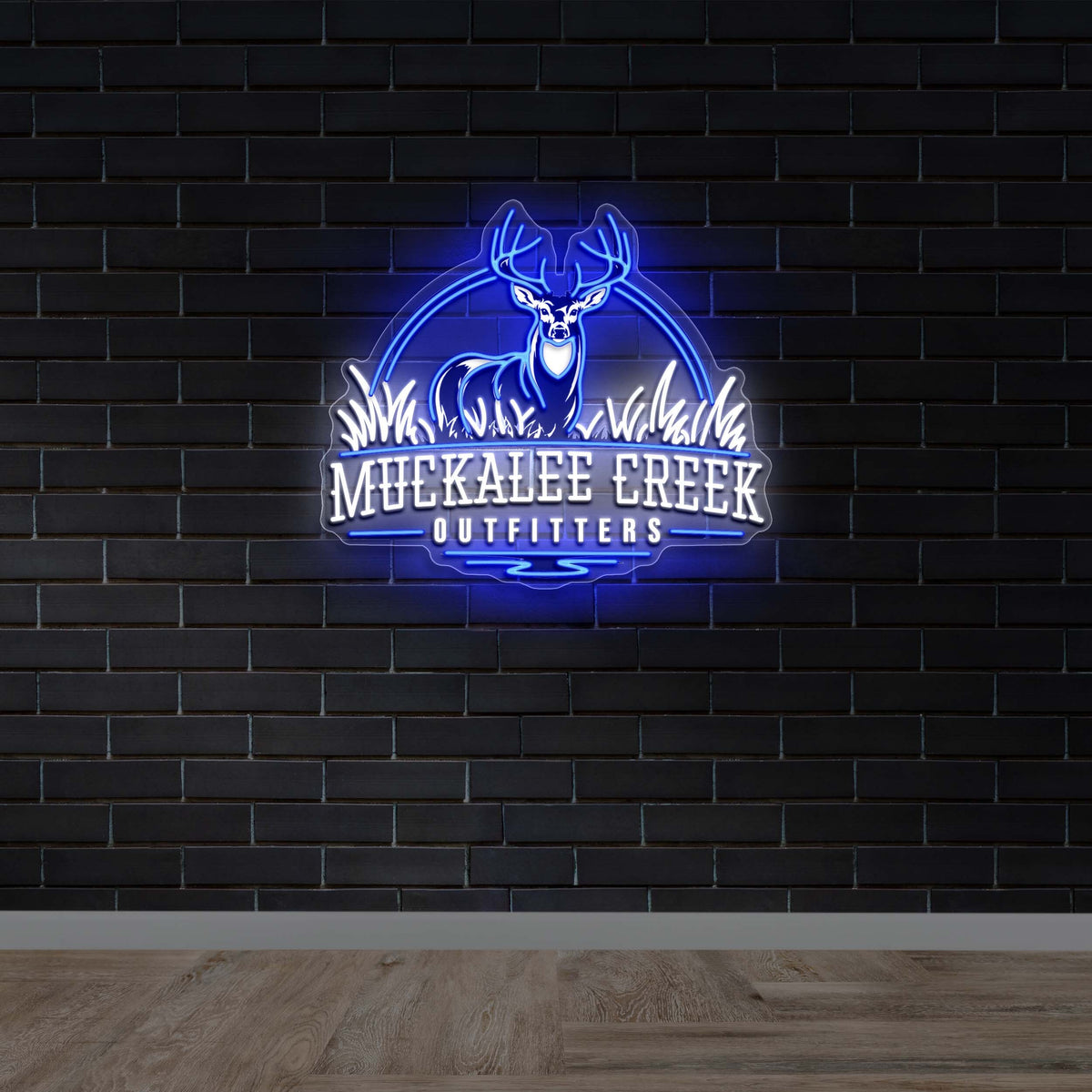 Muckalee Creek Outfitters - Premium Neon Artwork