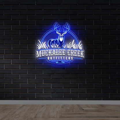 Muckalee Creek Outfitters - Premium Neon Artwork