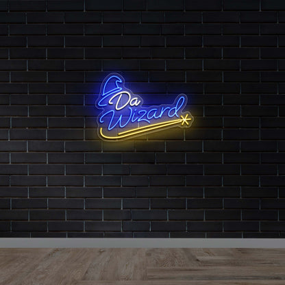Da Wizard - Premium Neon Artwork