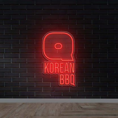 KOREAN BBQ - Premium Neon Artwork