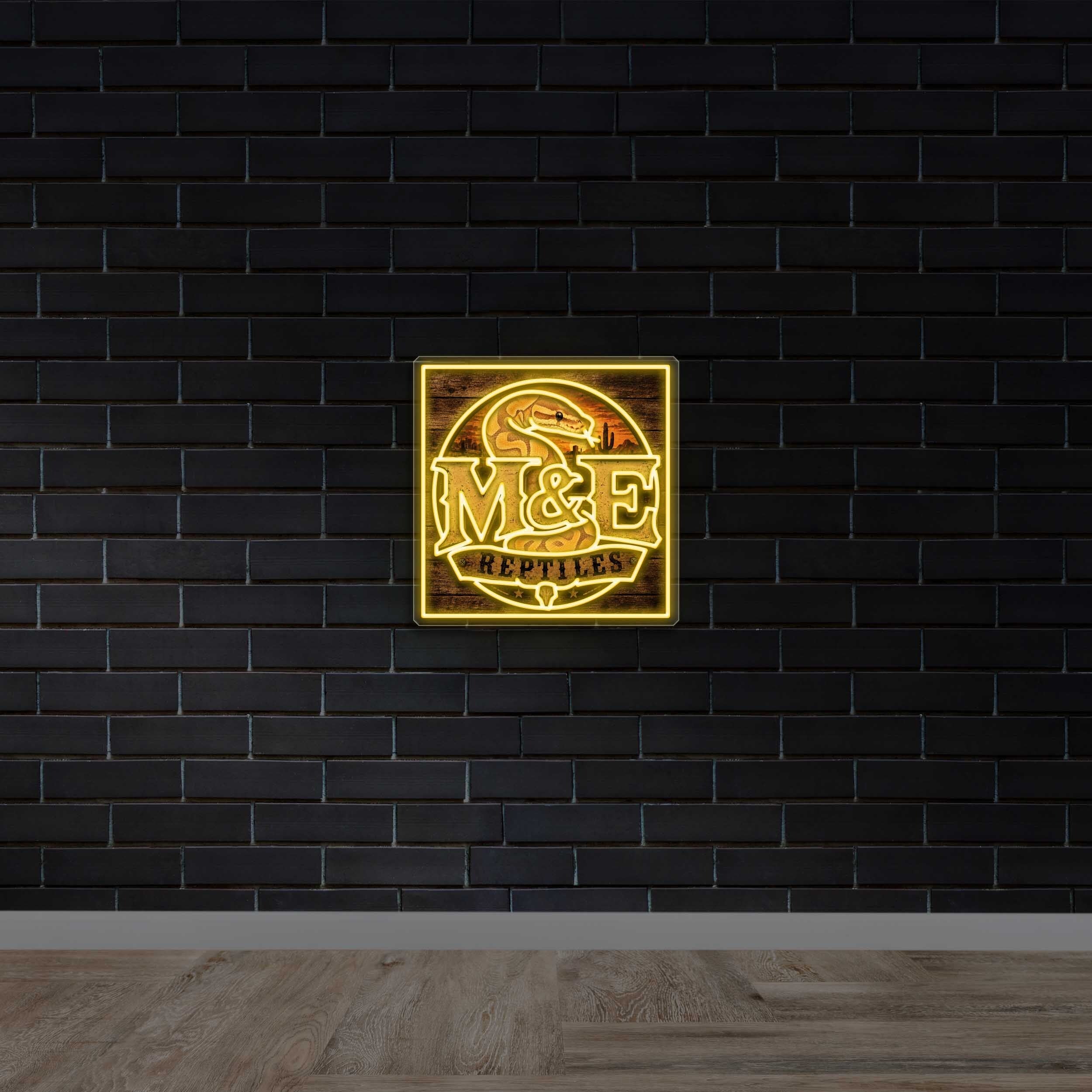 M&E - Premium Neon Artwork