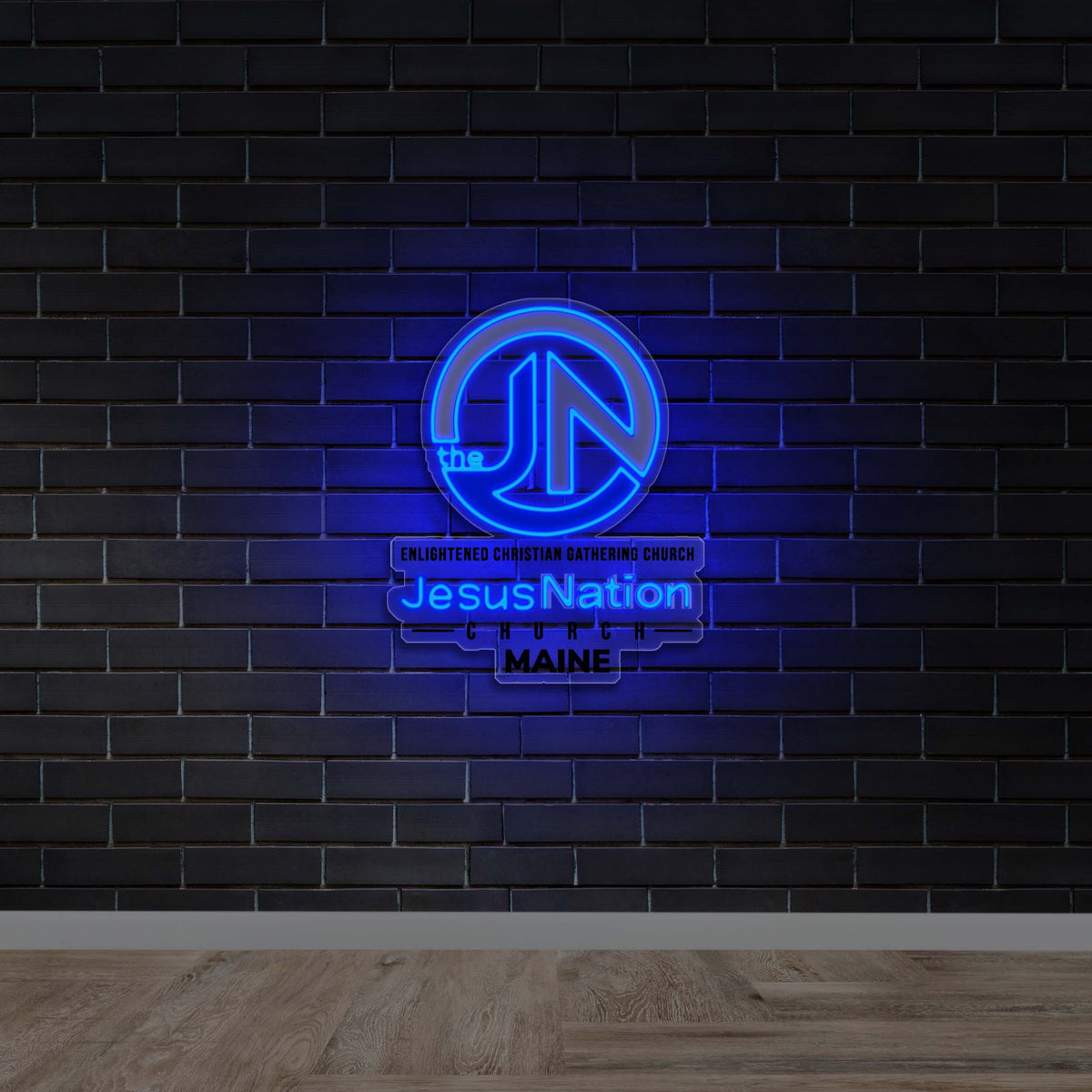Jesus Nation - Premium Neon Artwork