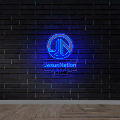 Jesus Nation - Premium Neon Artwork