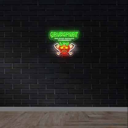 Grubsport - Premium Neon Artwork