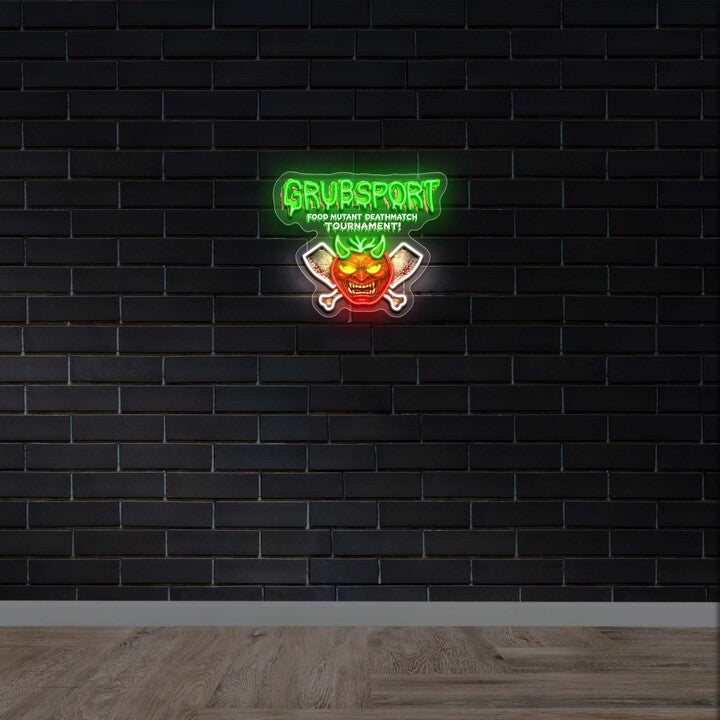 Grubsport - Premium Neon Artwork