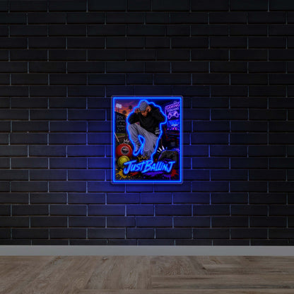 JustBallinJ - Premium Neon Artwork