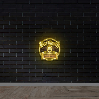 Dos Viejos - Premium Neon Artwork