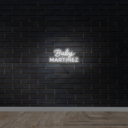 Baby Martinez - Premium Neon Artwork
