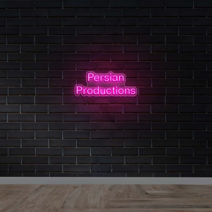 Persian Productions - Premium Neon Artwork