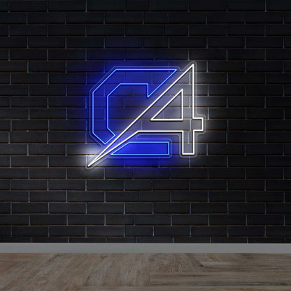 C4 - Premium Neon Artwork