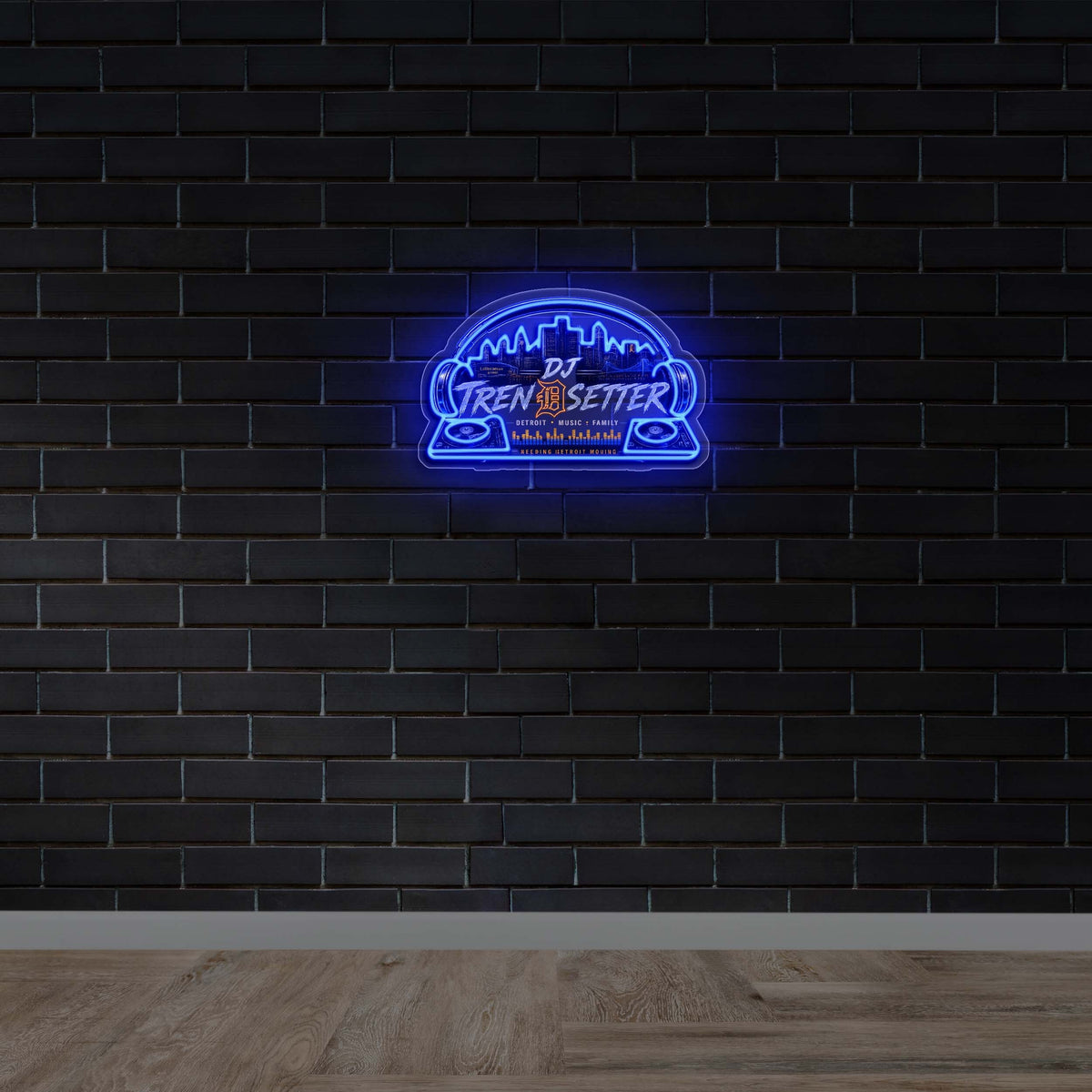 DJ Trendsetter - Premium Neon Artwork