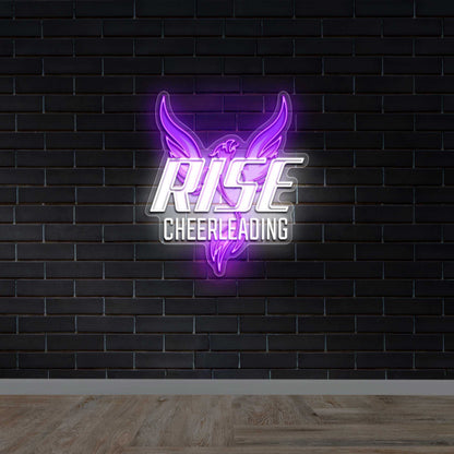 Rise Cheerleading - Premium Neon Artwork