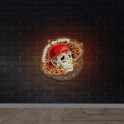 Khaotic Sweetz - Premium Neon Artwork