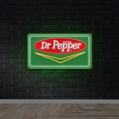 Dr. Pepper - Premium Neon Artwork