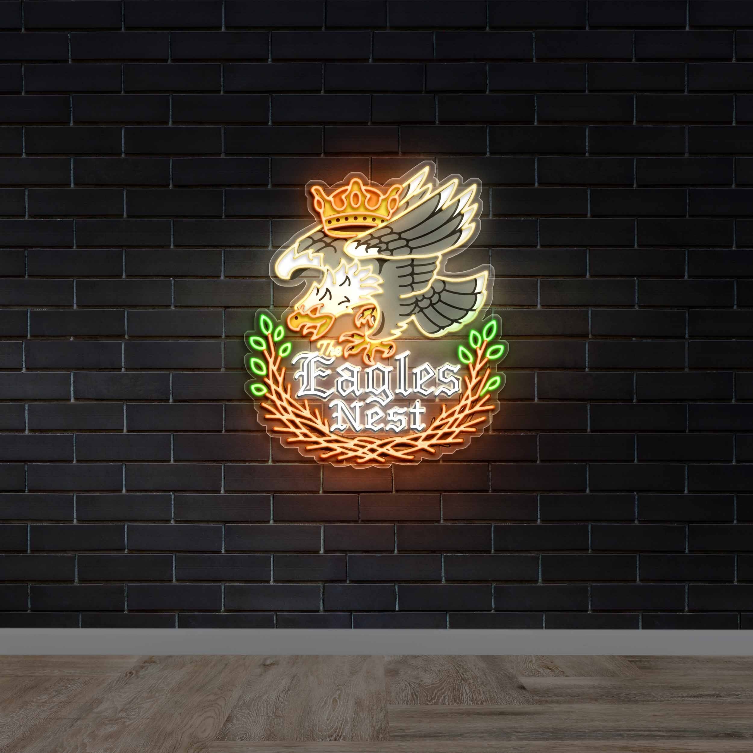 Eagles Nest - Premium Neon Artwork