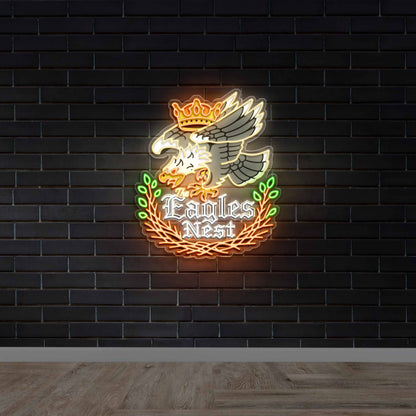 Eagles Nest - Premium Neon Artwork