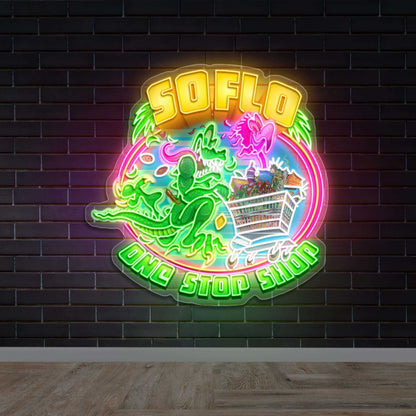 SO FLO ONE STOP SHOP - Premium Neon Artwork