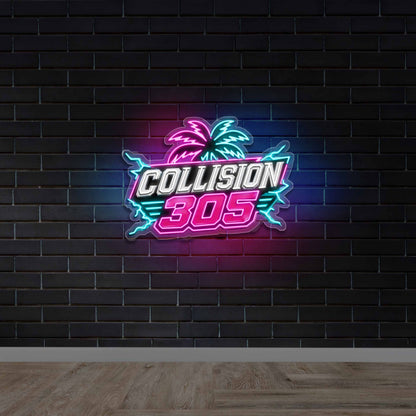 Collision 305 - Premium Neon Artwork