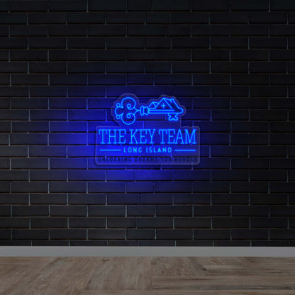The Key Team Long Island - Premium Neon Artwork