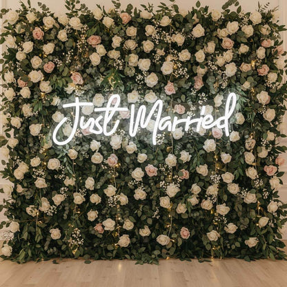 Just Married Wedding LED Neon Sign