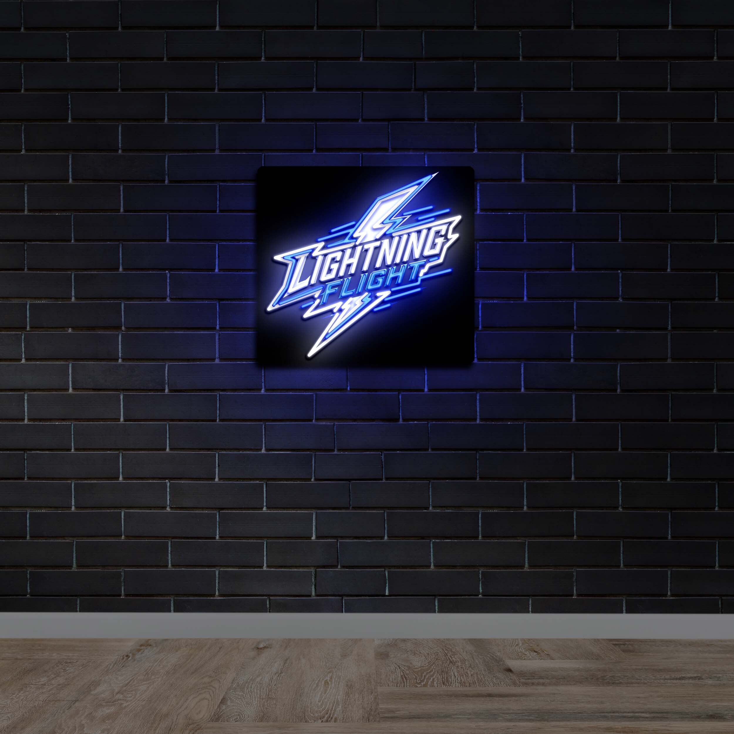 Lightning Flight - Premium Neon Artwork