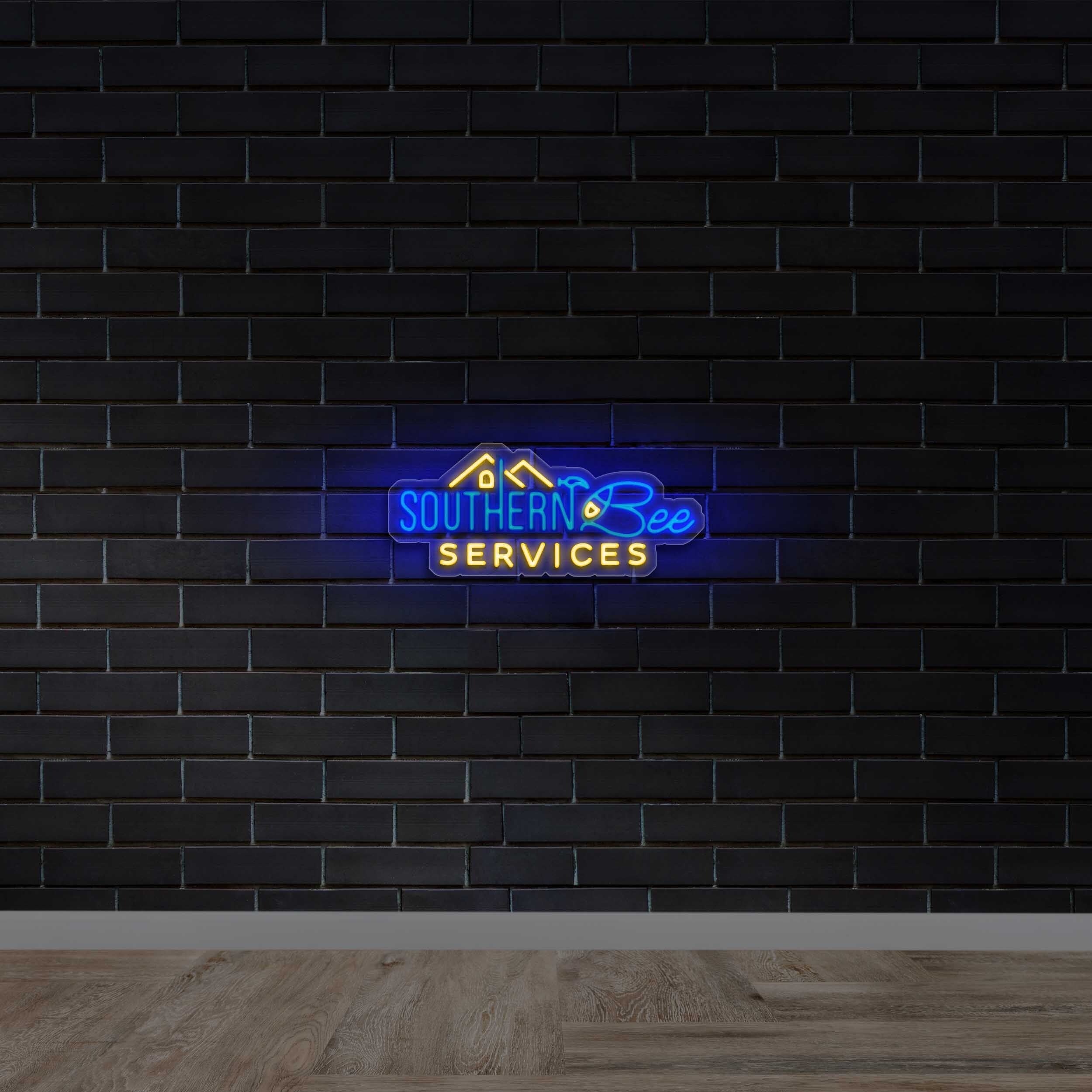 Southern Bee Services - Premium Neon Artwork