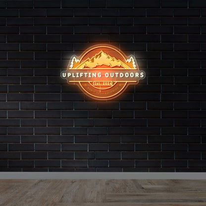 UPLIFTING OUTDOORS - Premium Neon Artwork