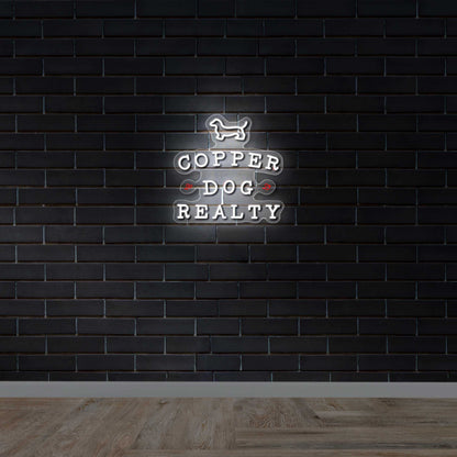 COPPER DOG REALTY - Premium Neon Artwork