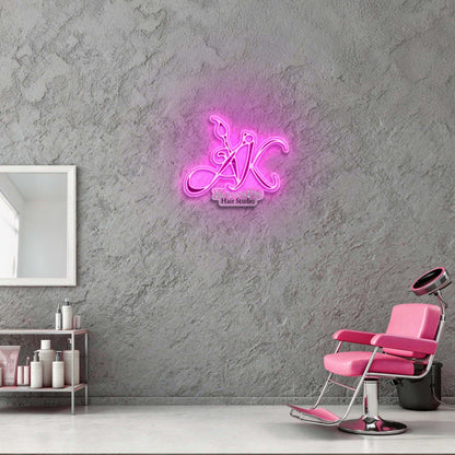 KASSI'S HAIR STUDIO - Premium Neon Artwork