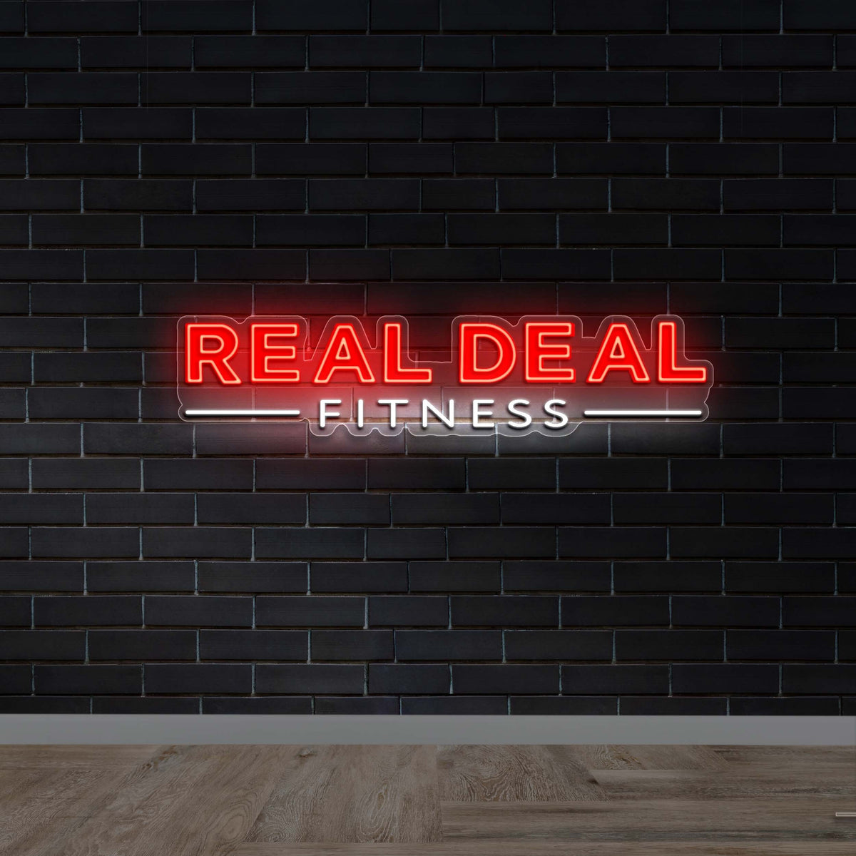 REAL DEAL FITNESS -  Premium Neon Artwork