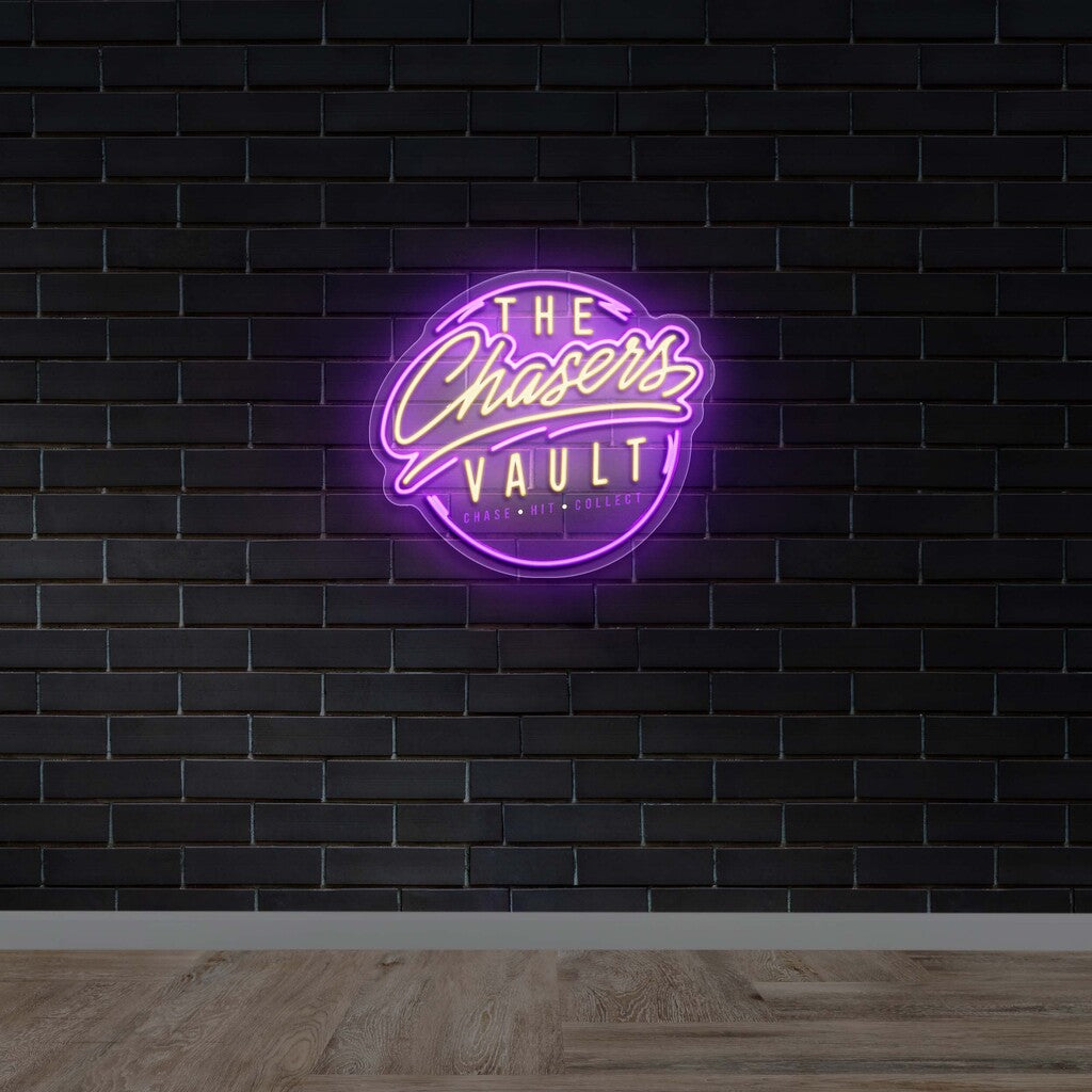 The Chasers Vault - Premium Neon Artwork