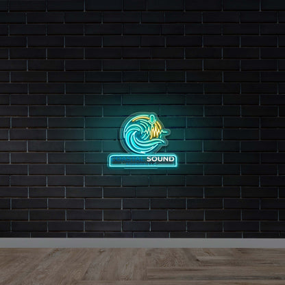 Coastal Sound Studios - Premium Neon Artwork