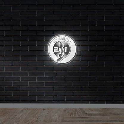 DJ Simply 201 - Premium Neon Artwork