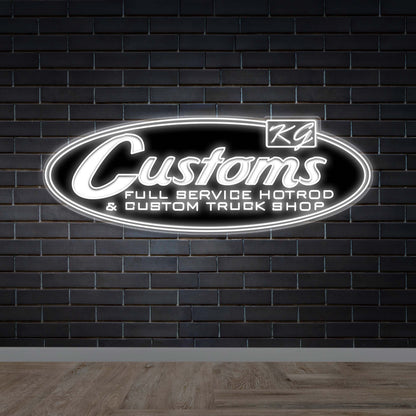Customs - Premium Neon Artwork