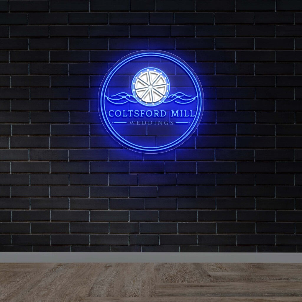 Coltsford Mill Weddings - Premium Neon Artwork