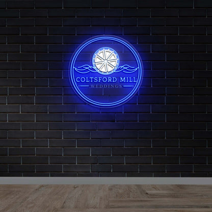 Coltsford Mill Weddings - Premium Neon Artwork