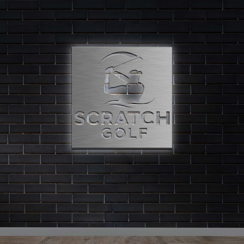SCRATCH GOLF (Metal Sign) - Premium Metal Sign Artwork