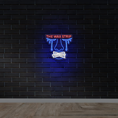 The Wax Strip - Premium Neon Artwork