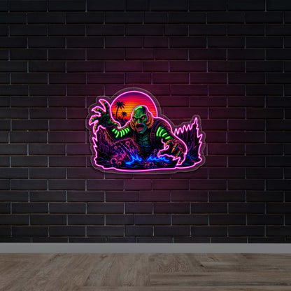 Sea Creature -  Premium Neon Artwork