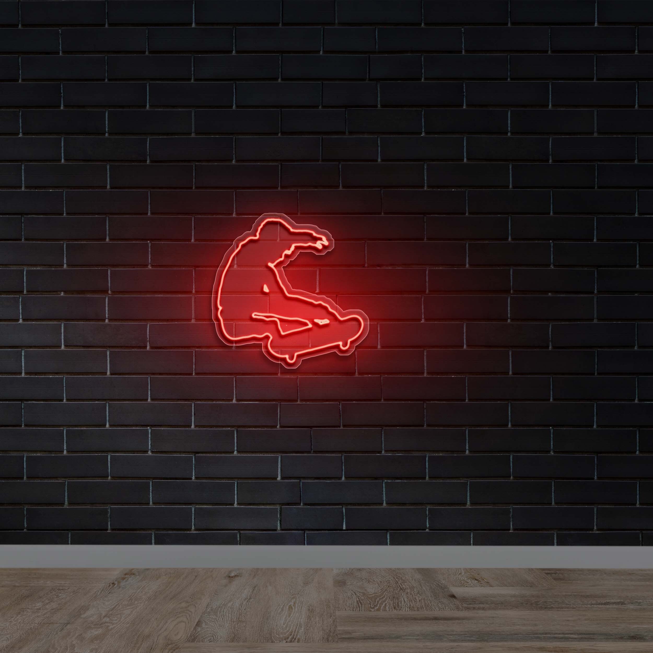 Skate - Premium Neon Artwork