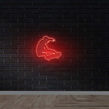 Skate - Premium Neon Artwork