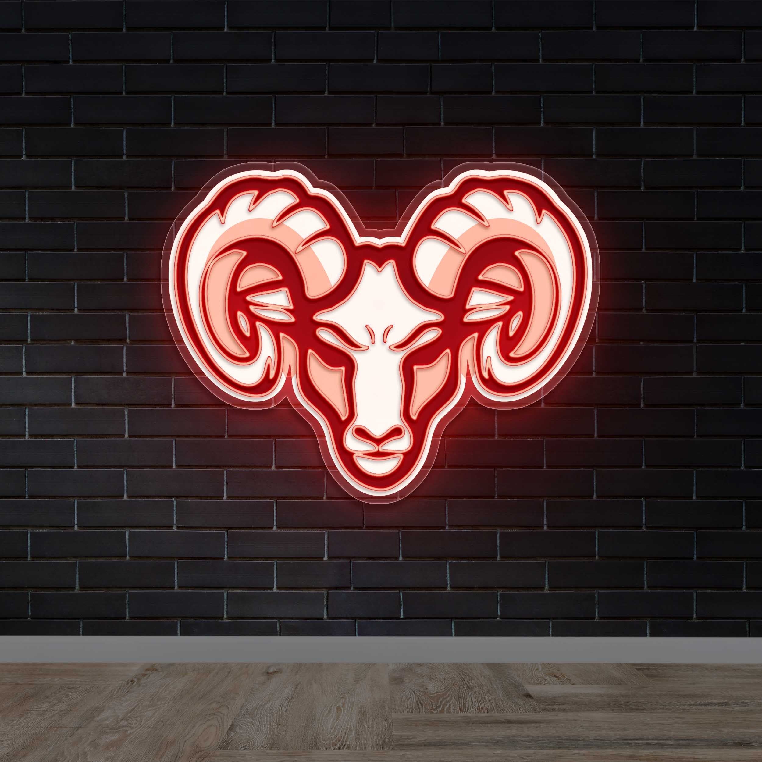 Ram - Premium Neon Artwork