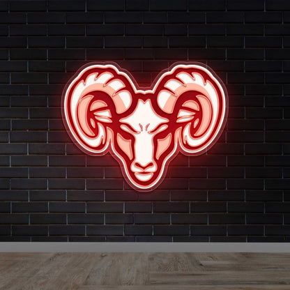 Ram - Premium Neon Artwork