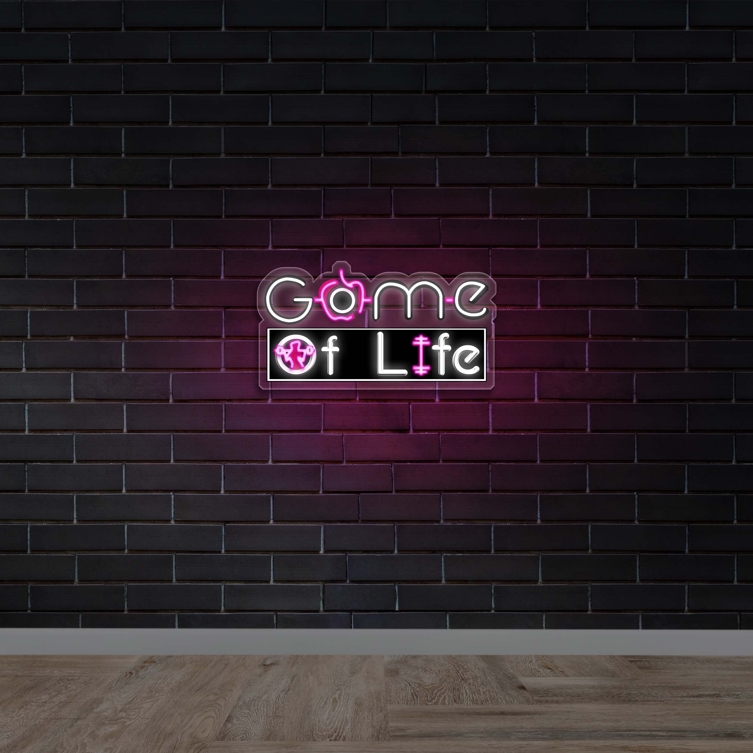 Game of Life - Premium Neon Artwork