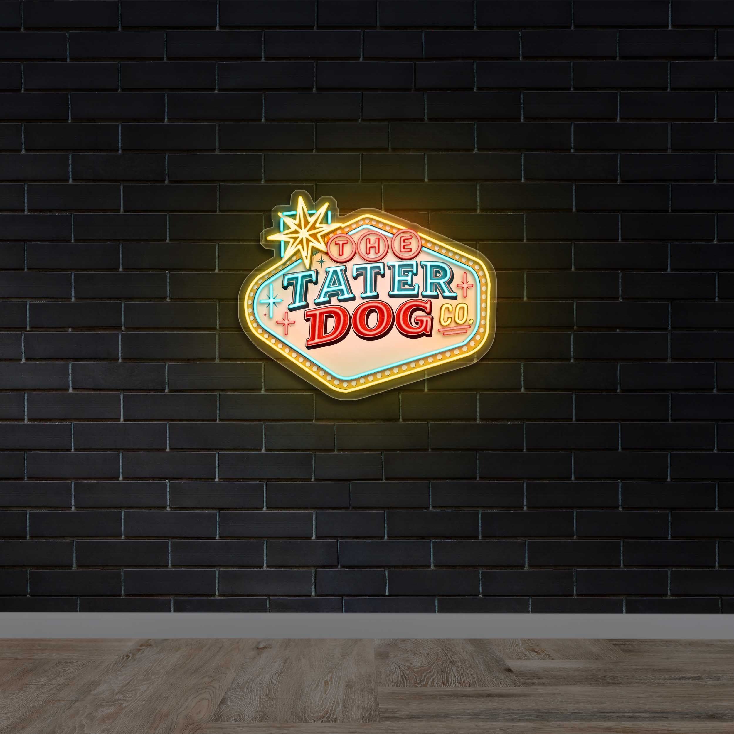 The Tater Dog Co. - Premium Neon Artwork